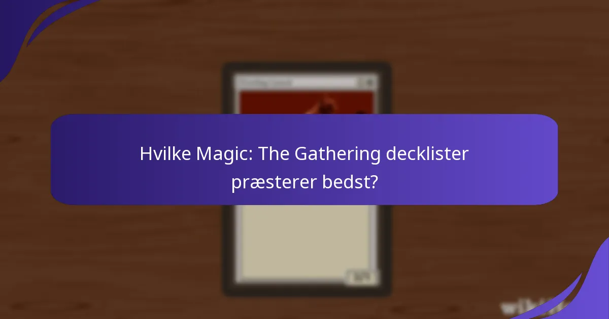 Hvad er de vigtigste egenskaber ved succesfulde dæk?