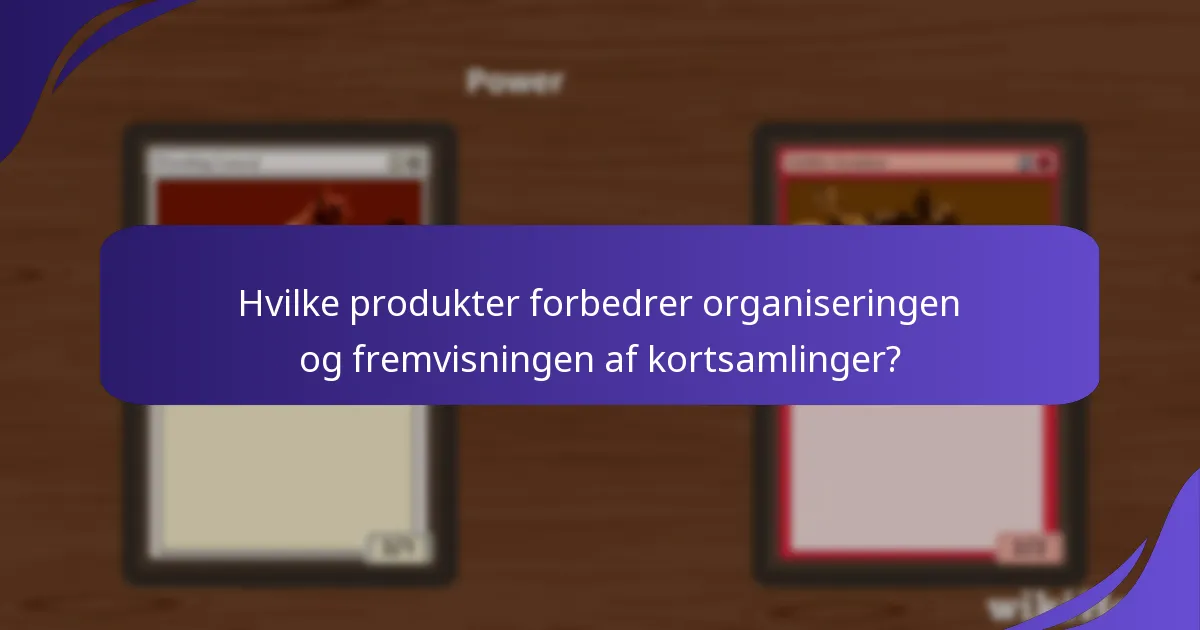 Hvordan kan jeg vise min Magic: The Gathering prerelease kortsamling?
