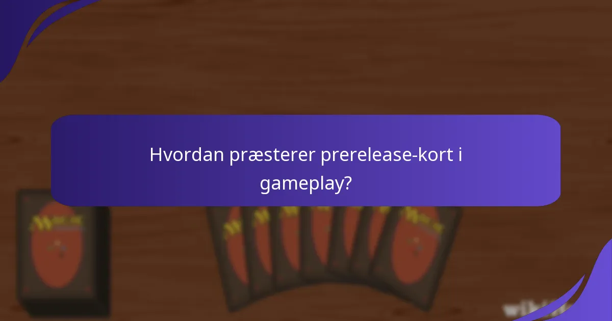 Hvilke almindelige faldgruber findes der i prerelease-begivenheder?